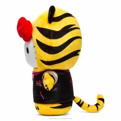 Hello Kitty - Tiger With Removable Jacket Black/cream - Kidrobot 13” Medium Plush [Pre-order]