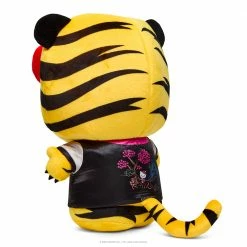 Hello Kitty - Tiger With Removable Jacket Black/cream - Kidrobot 13” Medium Plush [Pre-order]