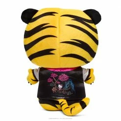 Hello Kitty - Tiger With Removable Jacket Black/cream - Kidrobot 13” Medium Plush [Pre-order]