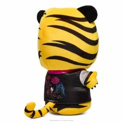 Hello Kitty - Tiger With Removable Jacket Black/cream - Kidrobot 13” Medium Plush [Pre-order]