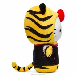 Hello Kitty - Tiger With Removable Jacket Black/cream - Kidrobot 13” Medium Plush [Pre-order]