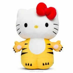 Hello Kitty - Tiger With Removable Jacket Black/cream - Kidrobot 13” Medium Plush [Pre-order]
