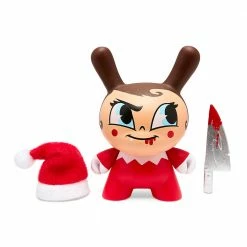 2022 Holiday: Go Elf Yourself Evil Edition - Kidrobot 3” Dunny Art Figure [Pre-order] Figures