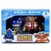 Sonic The Hedgehog - Dr. Robotnik & Metal Sonic - Kidrobot 3" Two-Pack Vinyl Figure Figures 2 Sonic The Hedgehog - Dr. Robotnik & Metal Sonic - Kidrobot 3" Two-Pack Vinyl Figure Figures