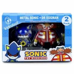 Sonic The Hedgehog - Dr. Robotnik & Metal Sonic - Kidrobot 3" Two-Pack Vinyl Figure Figures