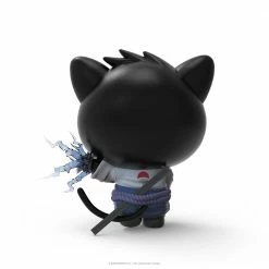 Naruto X Hello Kitty And Friends - Chococat Sasuke - Kidrobot Vinyl Figure [Pre-order]