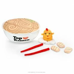 Plushies Top Ramen X Gudetama - Kidrobot 12” Interactive Bowl Plush