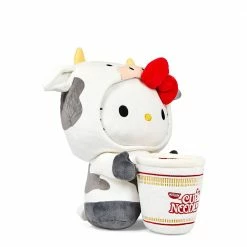 Nissin Cup Noodles X Hello Kitty - Beef Cup - Kidrobot 16” Interactive Plush [Pre-order]