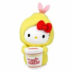 Nissin Cup Noodles X Hello Kitty - Tempura - Kidrobot 16” Interactive Plush [Pre-order]