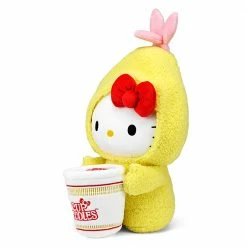 Nissin Cup Noodles X Hello Kitty - Tempura - Kidrobot 16” Interactive Plush [Pre-order]