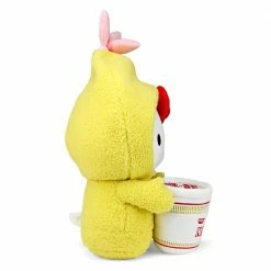 Nissin Cup Noodles X Hello Kitty - Tempura - Kidrobot 16” Interactive Plush [Pre-order]