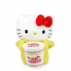 Nissin Cup Noodles X Hello Kitty - Tempura - Kidrobot 16” Interactive Plush [Pre-order]