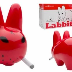 Frank Kozik - Smorkin’ Glossy Labbit Lustre Gloss Red - Kidrobot 10" Vinyl Figure [Pre-order]
