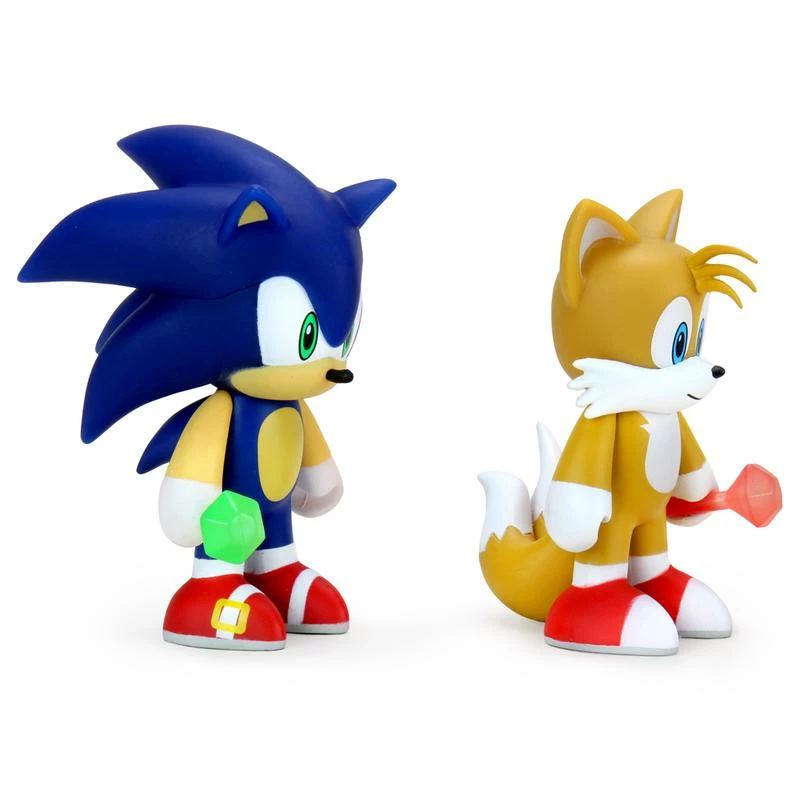 Figures Sonic The Hedgehog - Sonic And Tails - Kidrobot 3" Two-Pack Vinyl Figure 7 Figures Sonic The Hedgehog - Sonic And Tails - Kidrobot 3" Two-Pack Vinyl Figure