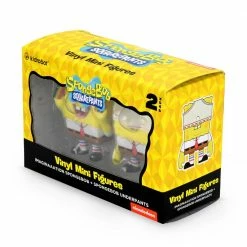 Spongebob Squarepants - Imaginaaation SpongBob Squarepants & SpongeBob Underpants - Kidrobot Vinyl Mini Figures 2-Pack