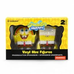 Spongebob Squarepants - Imaginaaation SpongBob Squarepants & SpongeBob Underpants - Kidrobot Vinyl Mini Figures 2-Pack