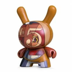 Showpiece Dunny - Demuth I Saw The Figure 5 In Gold - Kidrobot X The Met 3