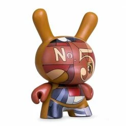 Showpiece Dunny - Demuth I Saw The Figure 5 In Gold - Kidrobot X The Met 3