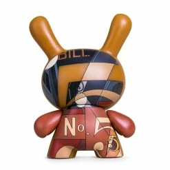 Showpiece Dunny - Demuth I Saw The Figure 5 In Gold - Kidrobot X The Met 3" Art Toy Figure [In Stock] [Pre-order] Figures