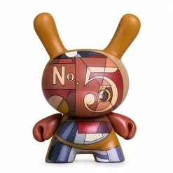 Showpiece Dunny - Demuth I Saw The Figure 5 In Gold - Kidrobot X The Met 3" Art Toy Figure [In Stock] [Pre-order] Figures