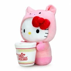 Pork Nissin Cup Noodles X Hello Kitty - Kidrobot Medium Plush [In Stock]