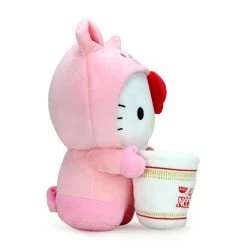 Pork Nissin Cup Noodles X Hello Kitty - Kidrobot Medium Plush [In Stock]