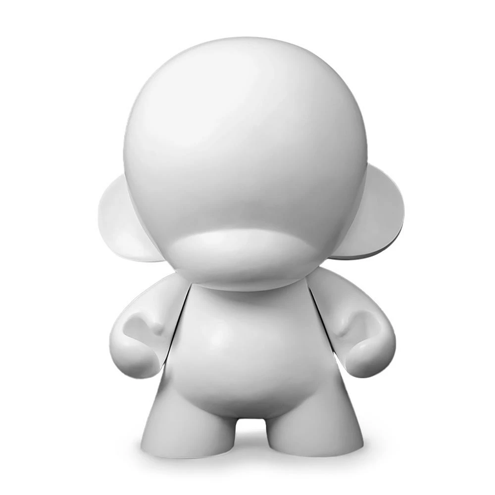 Munnyworld Monsta Munny - White - Kidrobot 4 Foot Art Giant Figure Figures