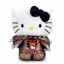 Hello Kitty Cosmos Kaiju Dinosaur (Black Hole Chrome Edition) - Kidrobot X Sanrio 16