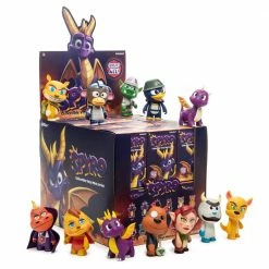 Vinyl Figures Spyro The Dragon - Kidrobot Blind Box Collectible Vinyl Mini Series (Case Pack)