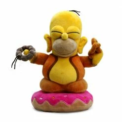 The Simpsons - Homer Buddha - Kidrobot 10” Plush