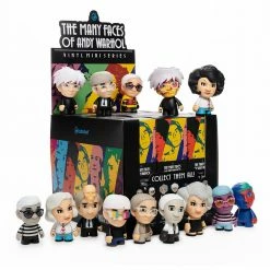 Andy Warhol Many Faces Of Andy - Kidrobot 3" Blind Box Vinyl Art Mini Series (Case Pack) Vinyl Figures
