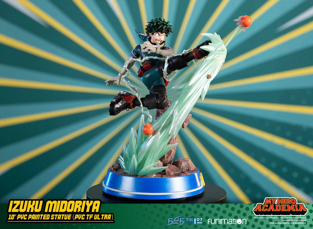 My Hero Academia MHA - Izuku Midoriya (PVC TF Ultra) Standard Edition - First 4 Figures Statue Figure 14 My Hero Academia MHA - Izuku Midoriya (PVC TF Ultra) Standard Edition - First 4 Figures Statue Figure
