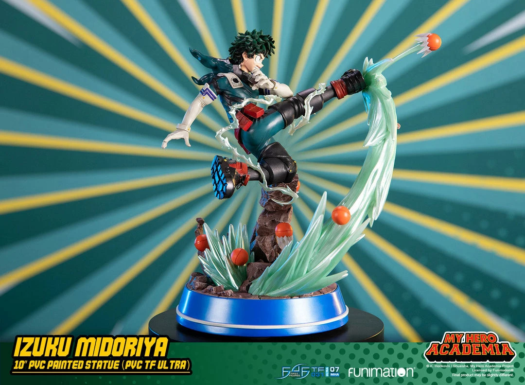 My Hero Academia MHA - Izuku Midoriya (PVC TF Ultra) Standard Edition - First 4 Figures Statue Figure 15 My Hero Academia MHA - Izuku Midoriya (PVC TF Ultra) Standard Edition - First 4 Figures Statue Figure