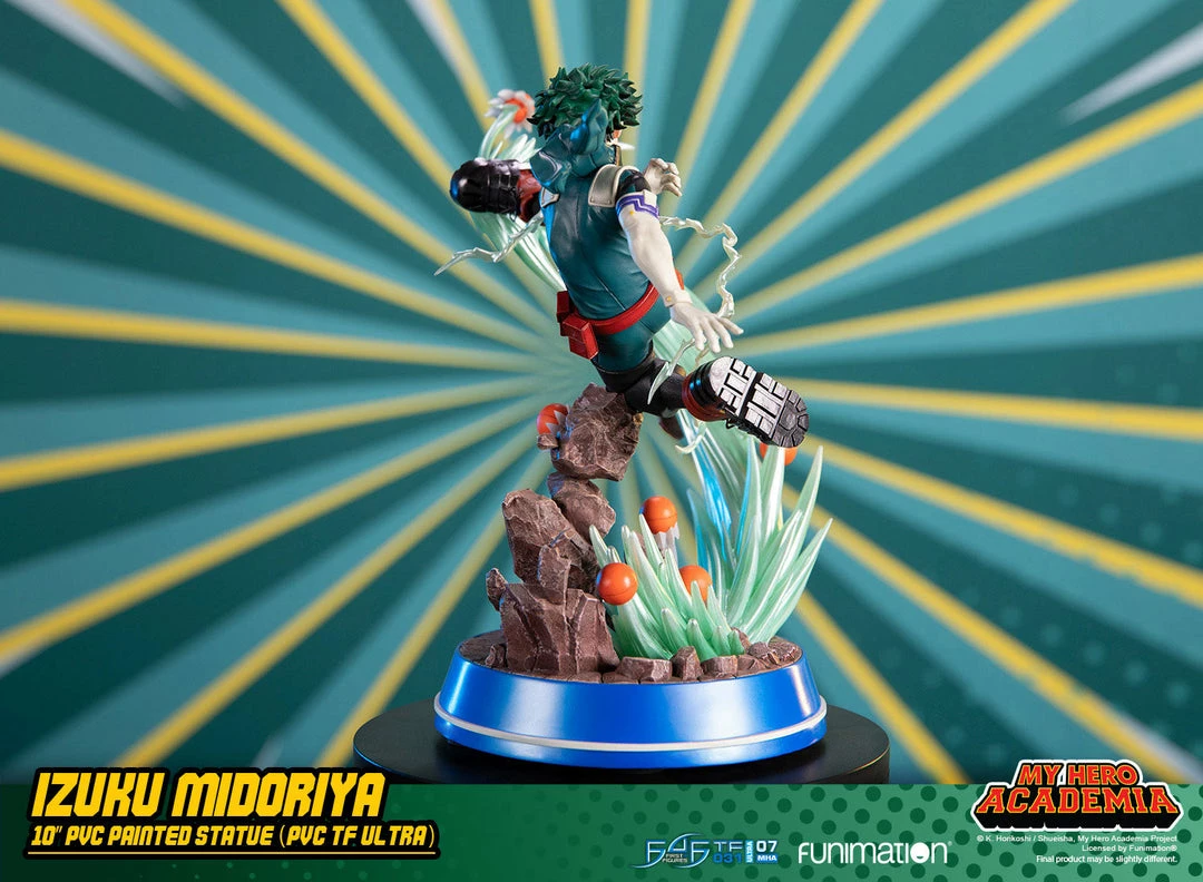 My Hero Academia MHA - Izuku Midoriya (PVC TF Ultra) Standard Edition - First 4 Figures Statue Figure 17 My Hero Academia MHA - Izuku Midoriya (PVC TF Ultra) Standard Edition - First 4 Figures Statue Figure