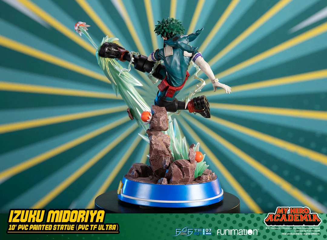 My Hero Academia MHA - Izuku Midoriya (PVC TF Ultra) Standard Edition - First 4 Figures Statue Figure 18 My Hero Academia MHA - Izuku Midoriya (PVC TF Ultra) Standard Edition - First 4 Figures Statue Figure