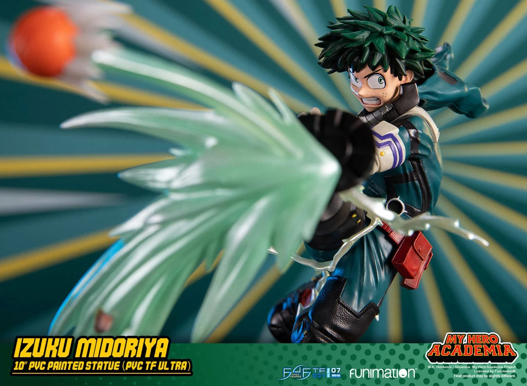My Hero Academia MHA - Izuku Midoriya (PVC TF Ultra) Standard Edition - First 4 Figures Statue Figure 22 My Hero Academia MHA - Izuku Midoriya (PVC TF Ultra) Standard Edition - First 4 Figures Statue Figure