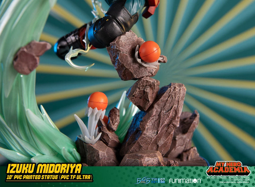 My Hero Academia MHA - Izuku Midoriya (PVC TF Ultra) Standard Edition - First 4 Figures Statue Figure 24 My Hero Academia MHA - Izuku Midoriya (PVC TF Ultra) Standard Edition - First 4 Figures Statue Figure
