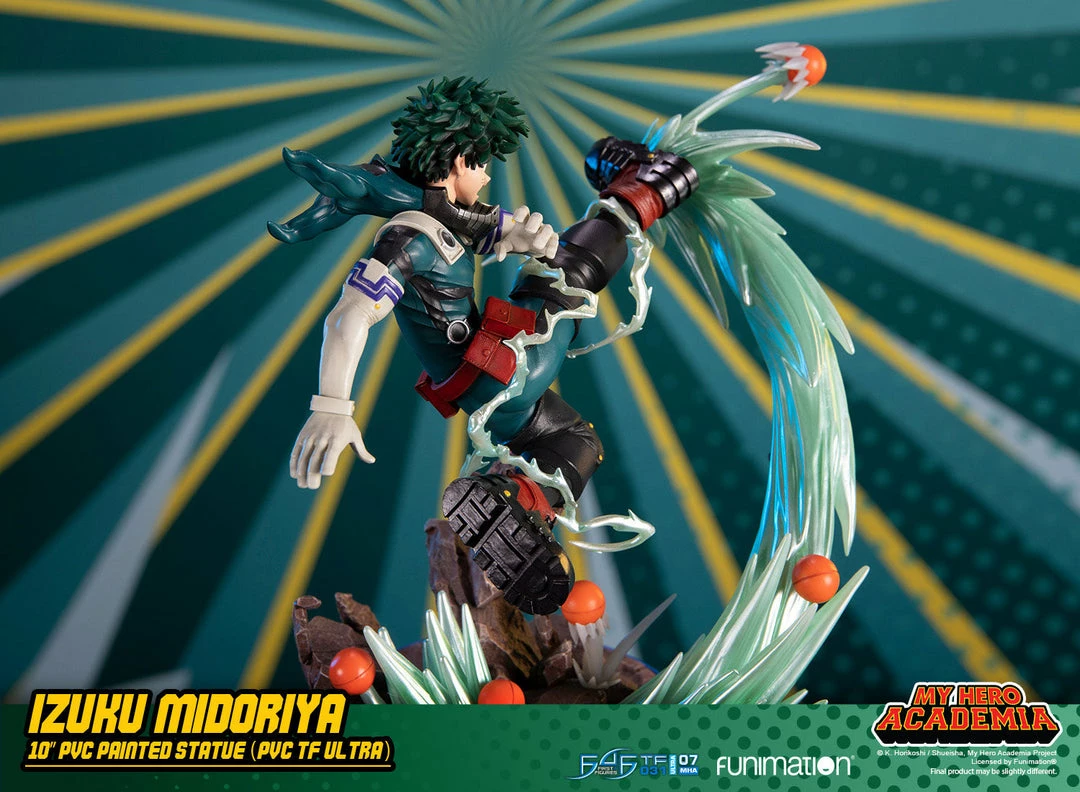 My Hero Academia MHA - Izuku Midoriya (PVC TF Ultra) Standard Edition - First 4 Figures Statue Figure 28 My Hero Academia MHA - Izuku Midoriya (PVC TF Ultra) Standard Edition - First 4 Figures Statue Figure