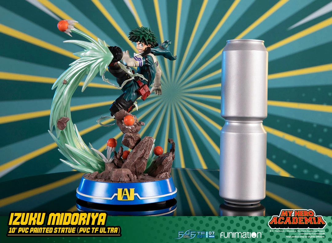 My Hero Academia MHA - Izuku Midoriya (PVC TF Ultra) Standard Edition - First 4 Figures Statue Figure 31 My Hero Academia MHA - Izuku Midoriya (PVC TF Ultra) Standard Edition - First 4 Figures Statue Figure