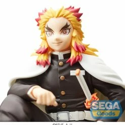 Figures Demon Slayer: Kimetsu No Yaiba - Kyojuro Rengoku -Hashira Meeting - Sega PM Perching Prize Figure [Pre-order]