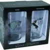 DARK HORSE COMICS Game Of Thrones - Stark & Baratheon Pint Glass Set [Pre-order]