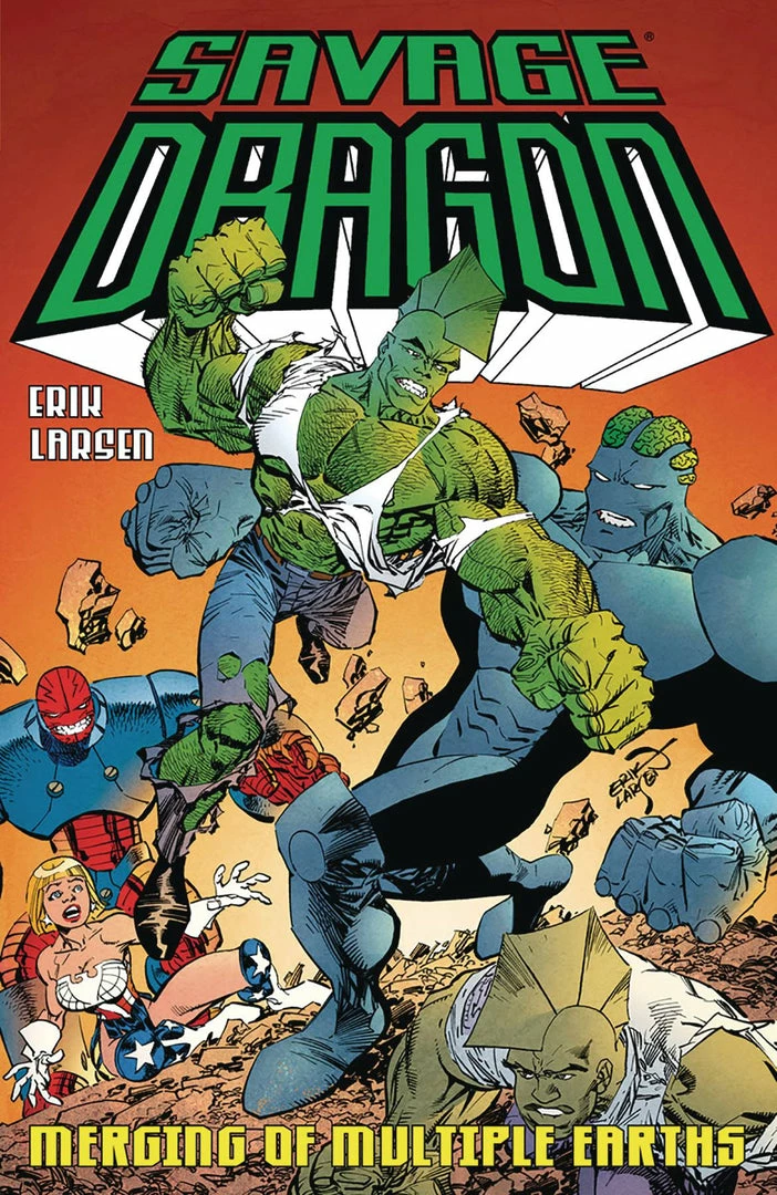 Image Comics Savage Dragon Merging Of Multiple Earths (MR) - Image Comic Book (Trade Paperback) 3 Image Comics Savage Dragon Merging Of Multiple Earths (MR) - Image Comic Book (Trade Paperback)