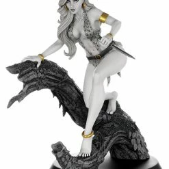 Sheena: Queen Of The Jungle - Sheena - Dynamite B&W Statue Figure [Pre-order]