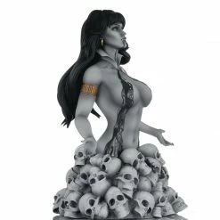 Dynamite Figures Artgerm Vampirella Coll B&W Bust Art Figure [Pre-order]