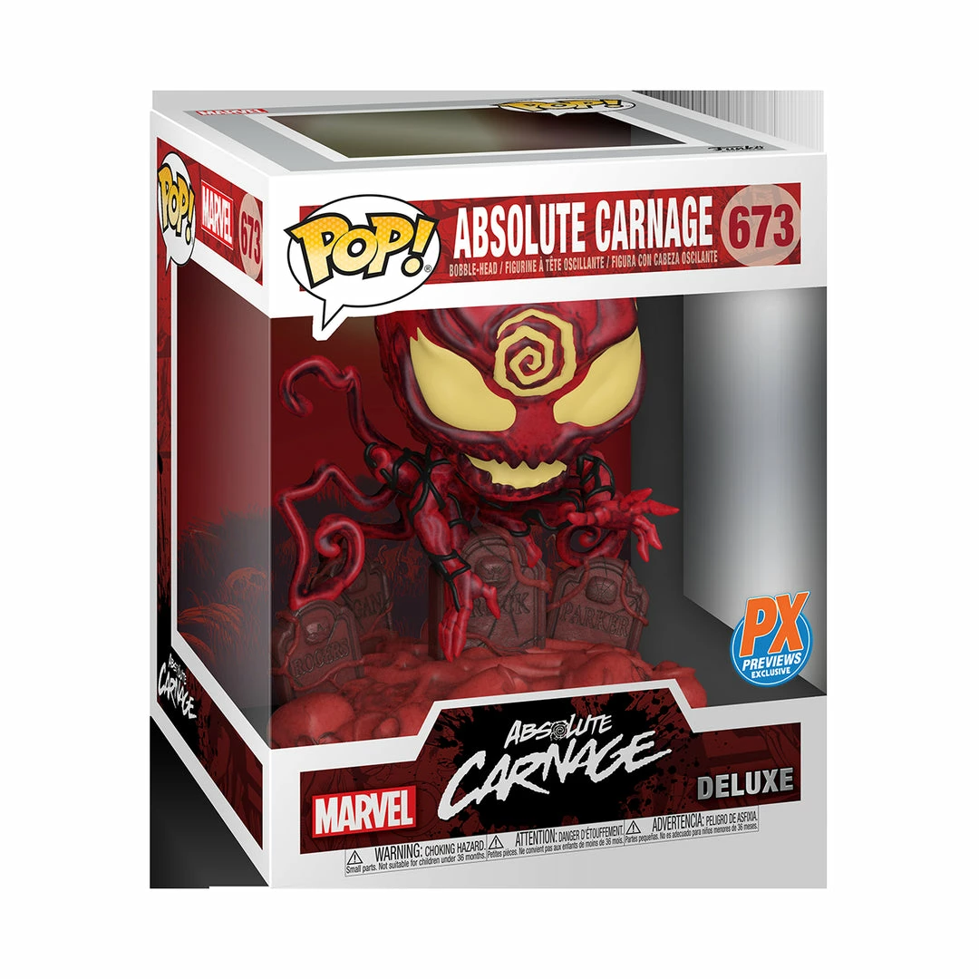 POP! Marvel: Super Marvel Heroes - Absolute Carnage - Funko PX Deluxe Vinyl Figure 4 POP! Marvel: Super Marvel Heroes - Absolute Carnage - Funko PX Deluxe Vinyl Figure