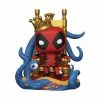 POP! Marvel: Deluxe Marvel Heroes - King Deadpool On Throne - Funko PX Vinyl Figure 2 POP! Marvel: Deluxe Marvel Heroes - King Deadpool On Throne - Funko PX Vinyl Figure