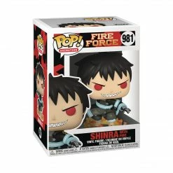 POP! Animation Fire Force Shinra With Fire (C: 1-0-2) - Funko Vinyl Figure Figures