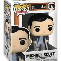 Figures POP! TV Office Michael Standing With Crutches (C: 1-1-2) - Funko Vinyl Figure [Pre-order]