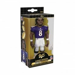 POP! NFL Baltimore Ravens Gold Lamar Jackson With Chase (C: 1-1-2) - Funko 5" Vinyl Figure [Pre-order] Figures