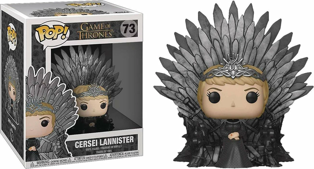 POP! Deluxe Game Of Thrones Cersei Lannister On Iron Throne (C: 1-1-1) - Funko Vinyl Figure 3 POP! Deluxe Game Of Thrones Cersei Lannister On Iron Throne (C: 1-1-1) - Funko Vinyl Figure